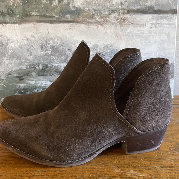 Steve Madden Ankle booties boots size 6.5 dark olive green - Picture 11 of 14